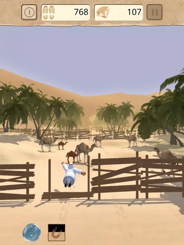 Camel Run - King of the dessert iPad 應用截圖