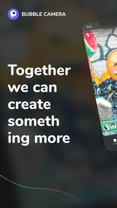 Screenshot di Bubble Camera: Create Together