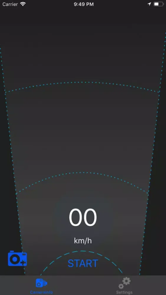 Tangkapan layar Camera Info - mobile traps