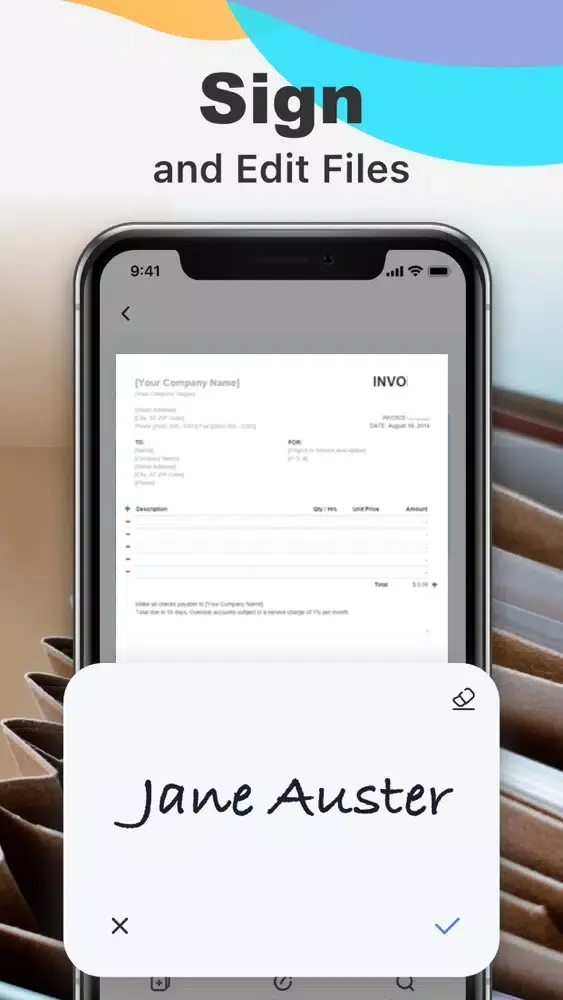 Tangkapan layar PDF Scanner App Scan Documents
