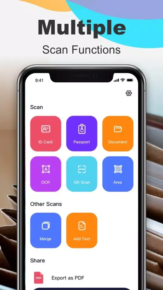 Tangkapan layar PDF Scanner App Scan Documents