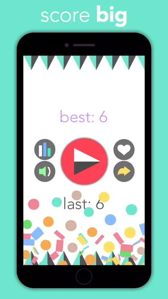 ภาพหน้าจอของ Tump! - Tap to Jump through challenging obstacles!