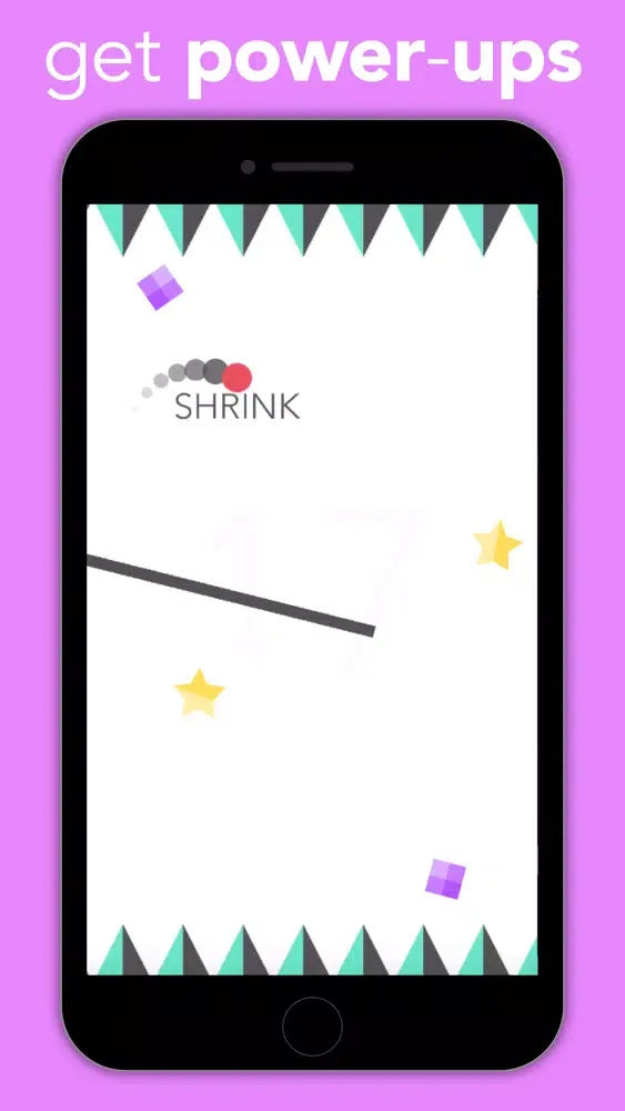 ภาพหน้าจอของ Tump! - Tap to Jump through challenging obstacles!