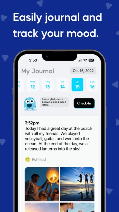 Journal With Tappy Ekran Görüntüleri