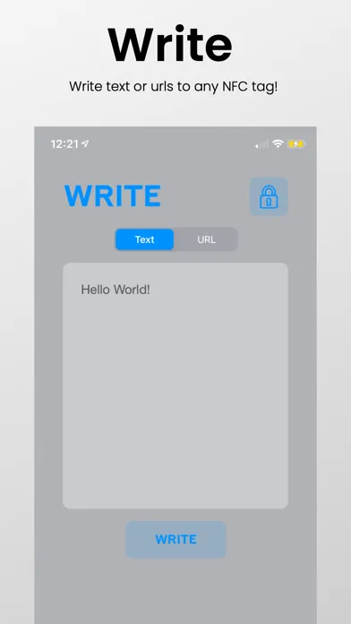 Captures d'écran de NFC - Reader & Writer