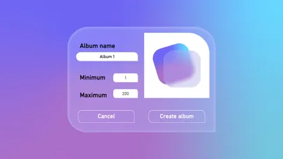 Ảnh chụp màn hình của My album collections Lite
