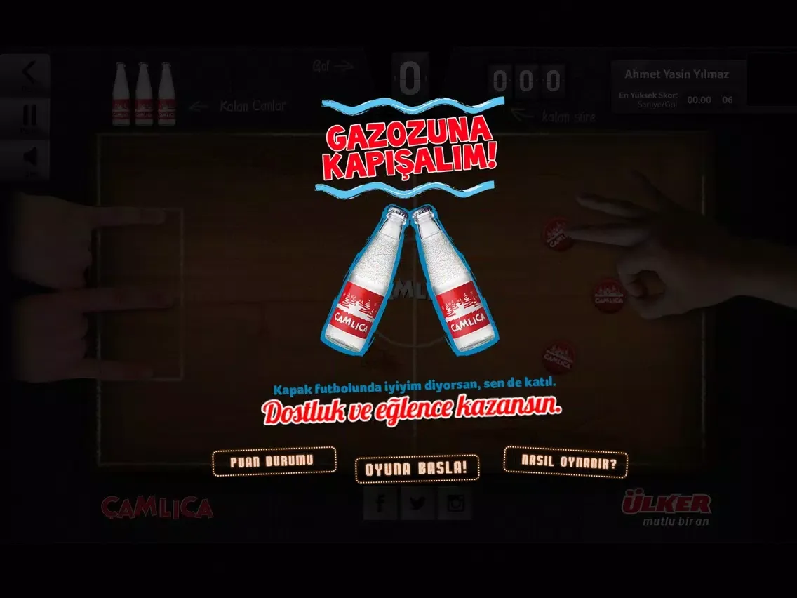 Çamlıca Kapak Futbolu iPad 应用截图