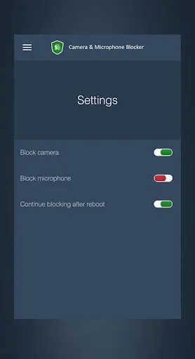 Camera & Microphone Blocker 스크린샷