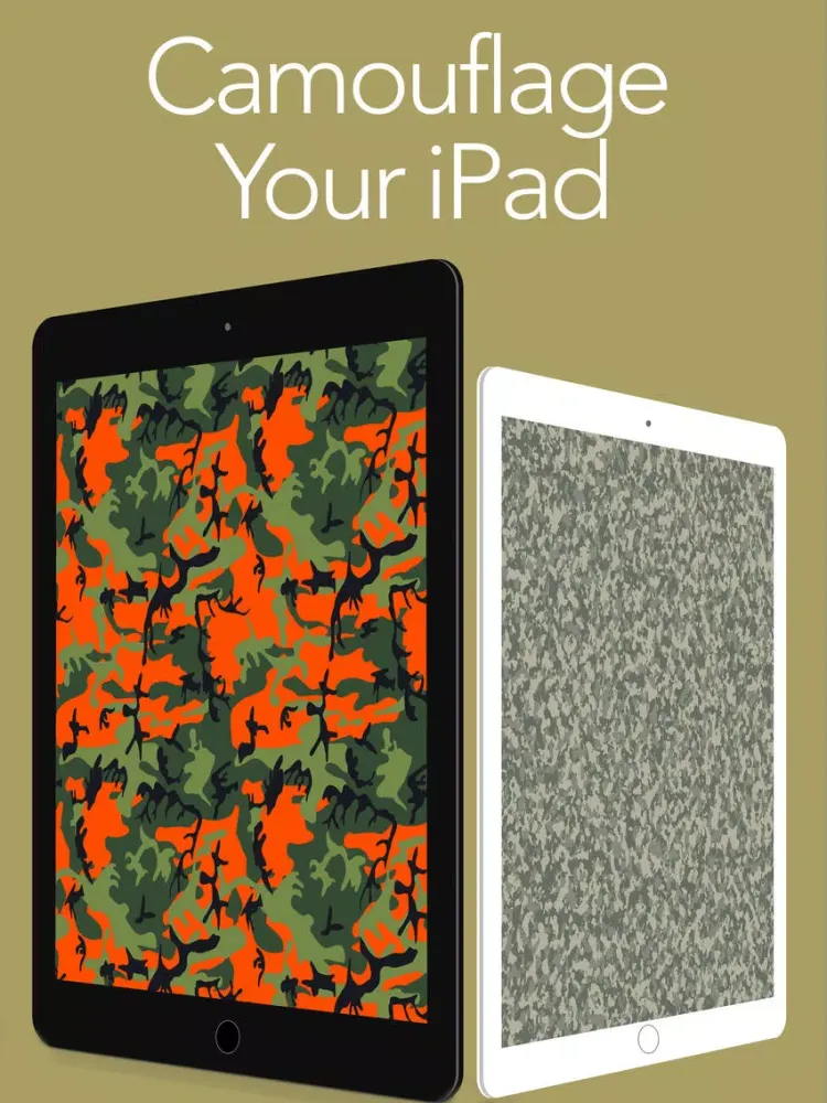 Captures d'écran de Camo Yo Screen! - Camouflage iPad 