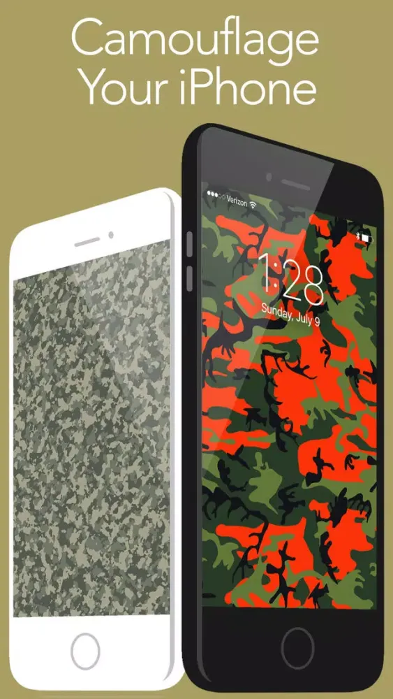 Captures d'écran de Camo Yo Screen! - Camouflage