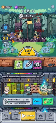 Train Army: Military Empire سکرین شاٹس
