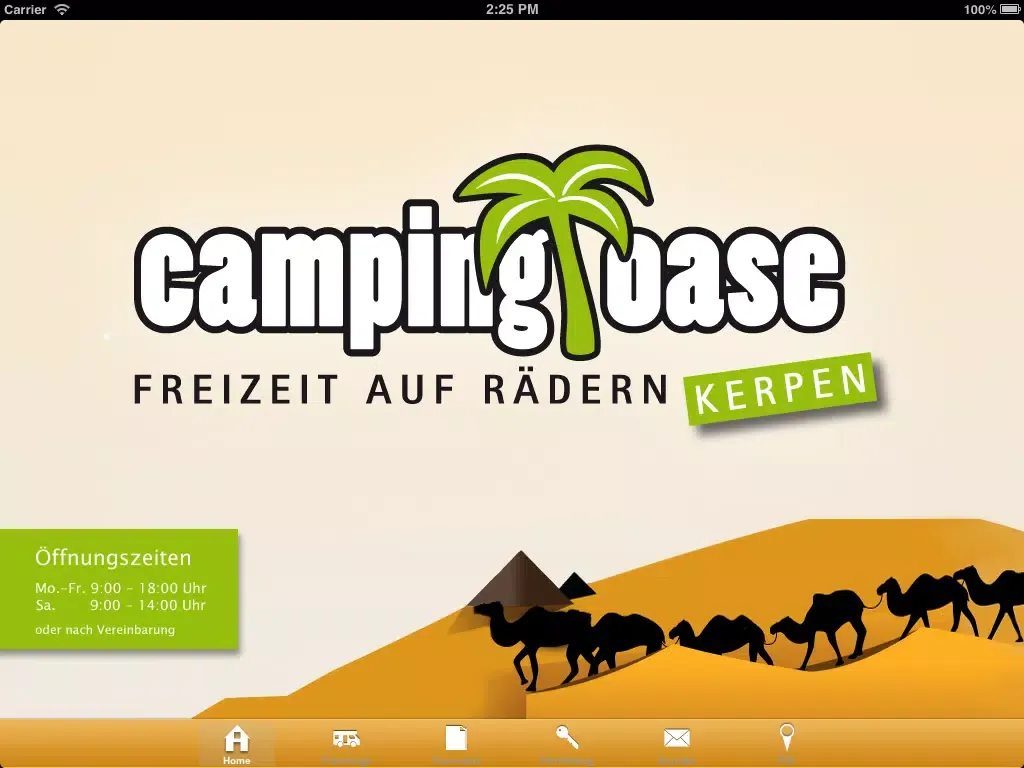 Campingoase Kerpen iPad  স্ক্রিনশট