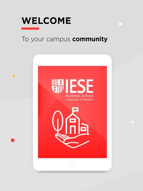 Captures d'écran de IESE Connect iPad 