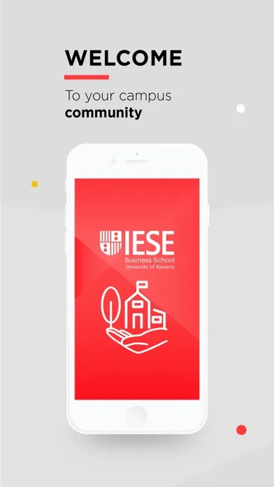 Captures d'écran de IESE Connect