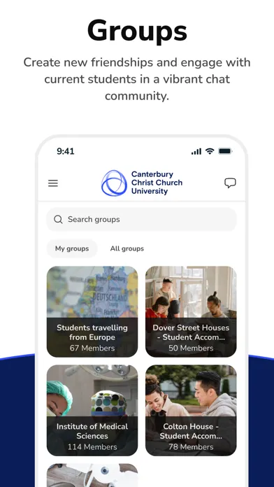 CCCU CampusConnect スクリーンショット