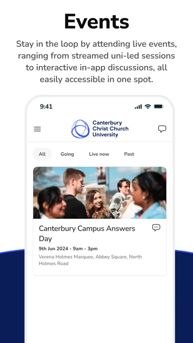 CCCU CampusConnect スクリーンショット