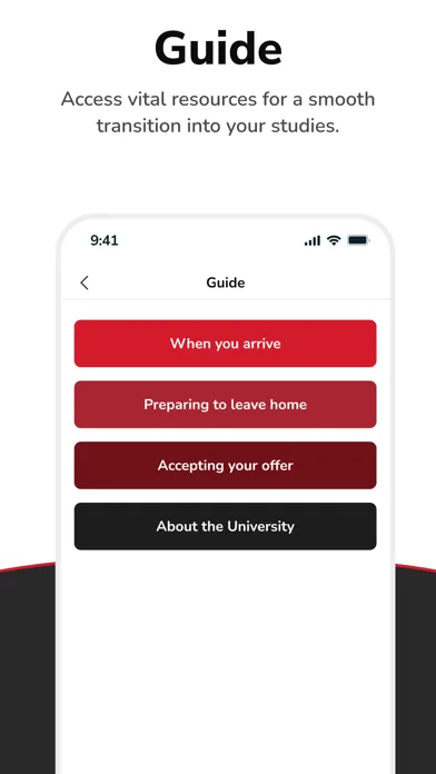 NU London CampusConnect سکرین شاٹس