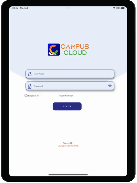 Campus Cloud App iPad 应用截图