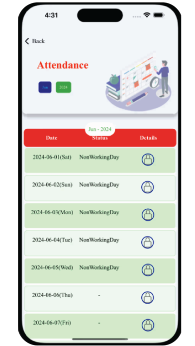 Tangkapan skrin Campus Cloud App