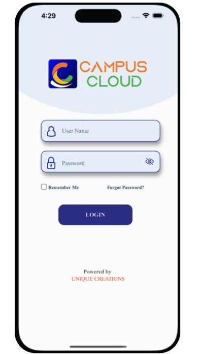 Tangkapan skrin Campus Cloud App