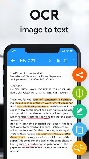 Capturas de pantalla de Scanner App- Scan PDF Document