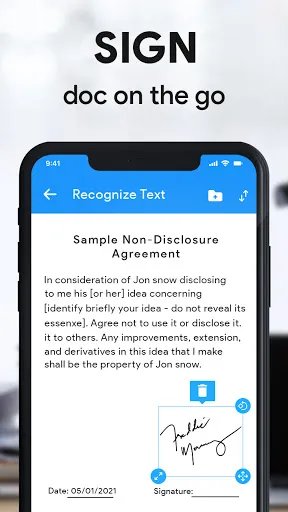 Capturas de pantalla de Scanner App- Scan PDF Document