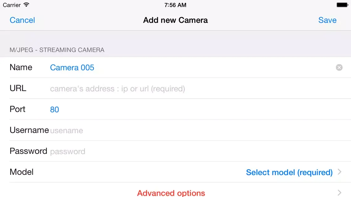 Скриншоты Viewer for TRENDnet IP cameras