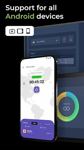 VPN Canada - get Canadian IP Screenshots