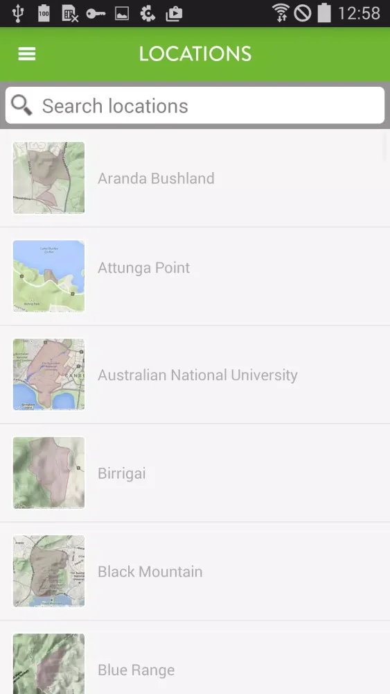 NatureMapr Screenshots