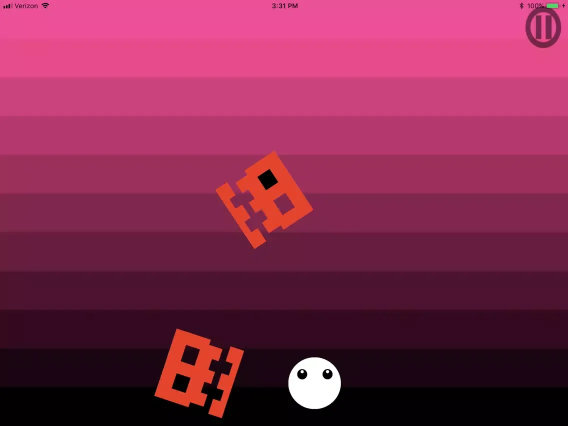 Cube-Fall iPad  स्क्रीनशॉट