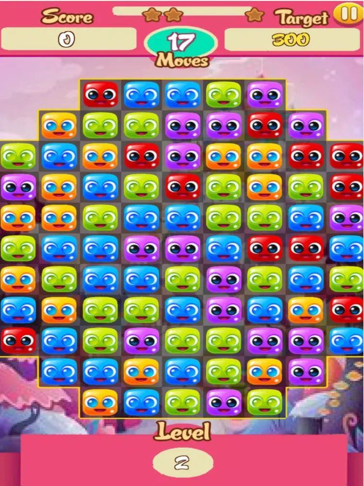 Ảnh chụp màn hình của Jelly Cute - Puzzel Match 3 iPad 