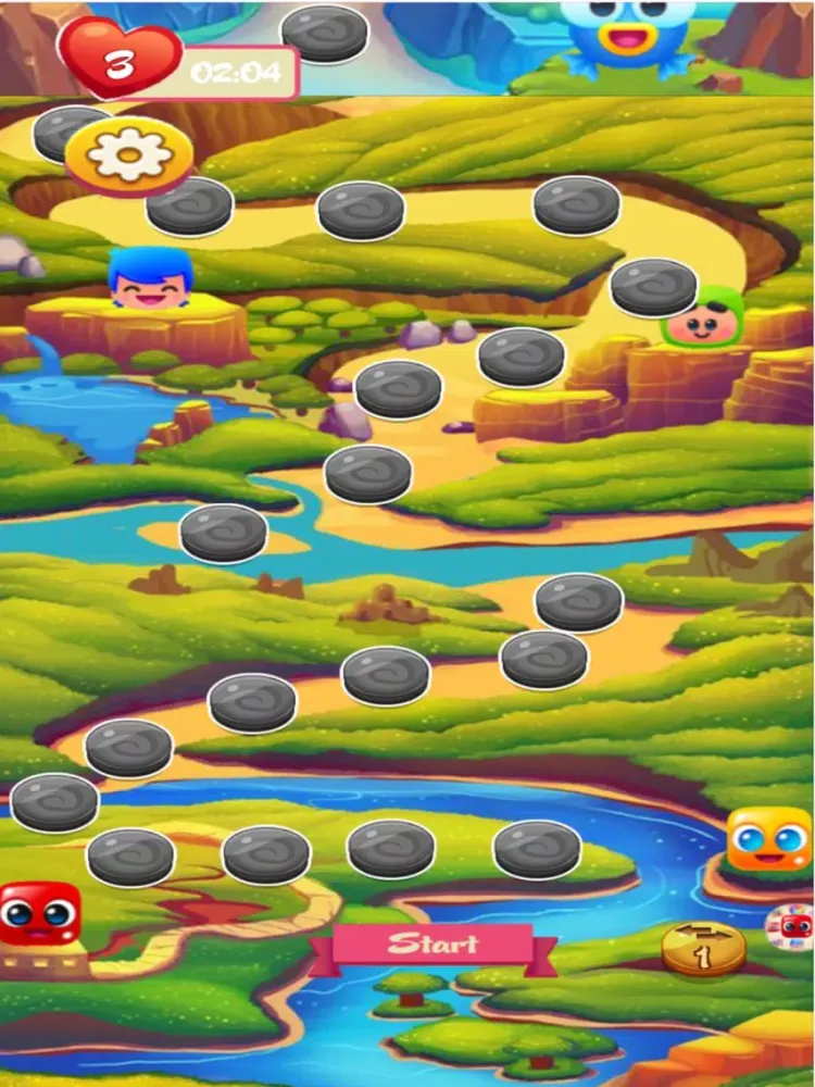 Ảnh chụp màn hình của Jelly Cute - Puzzel Match 3 iPad 