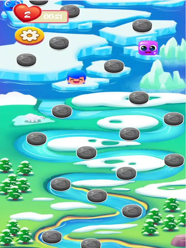 Ảnh chụp màn hình của Jelly Cute - Puzzel Match 3 iPad 