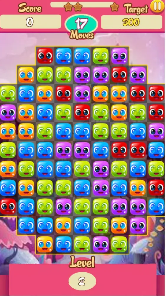 Ảnh chụp màn hình của Jelly Cute - Puzzel Match 3