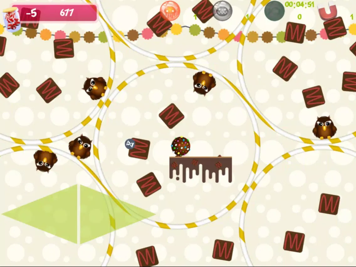 Zrzuty ekranu Candy VS Owls iPad 