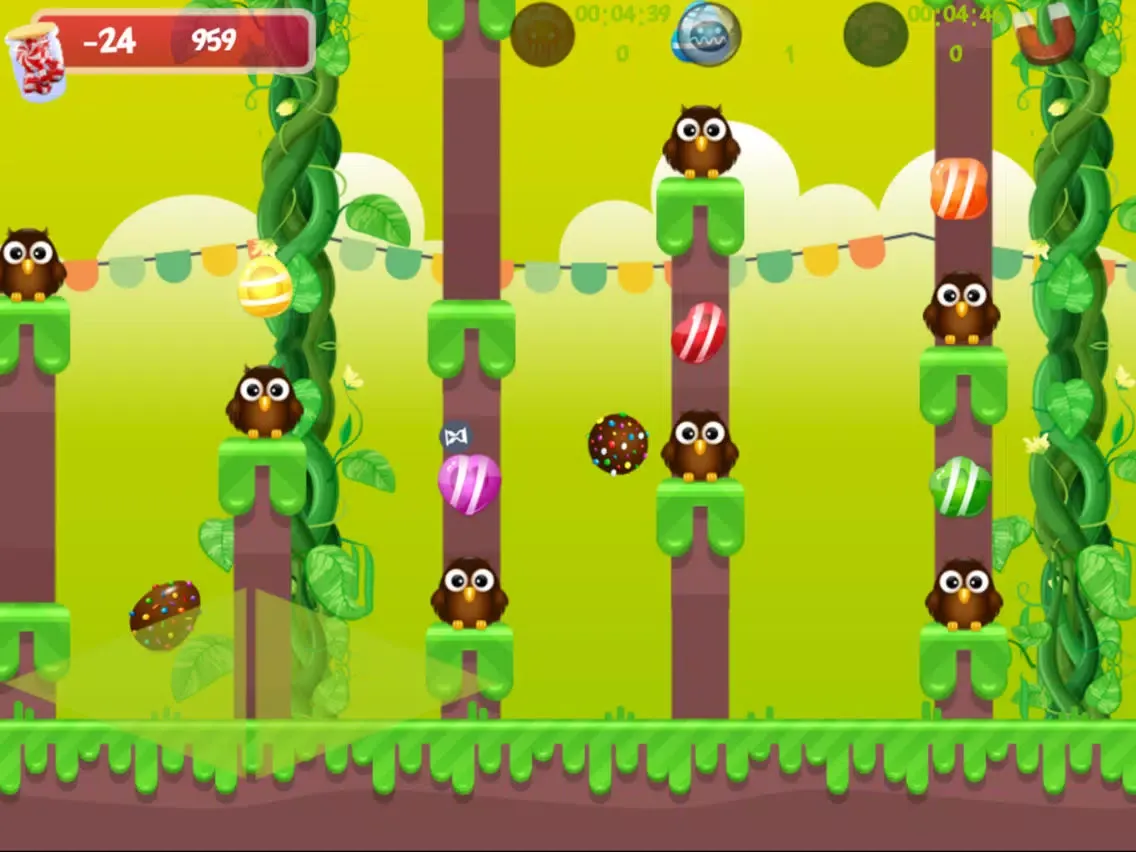 Zrzuty ekranu Candy VS Owls iPad 
