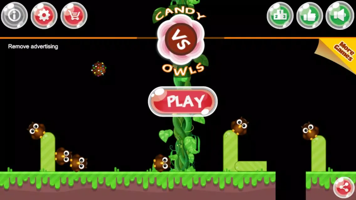 Zrzuty ekranu Candy VS Owls