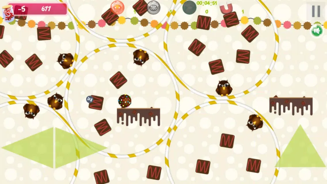 Zrzuty ekranu Candy VS Owls