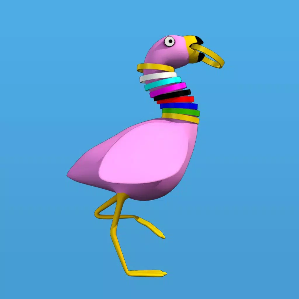 Floppy Flamingo