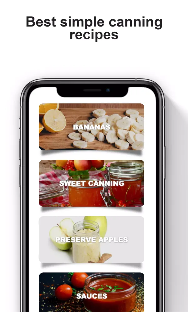 Canning and preserving apps سکرین شاٹس