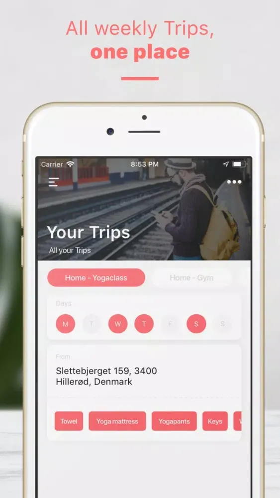 ภาพหน้าจอของ Trips: Best App For Commuting!