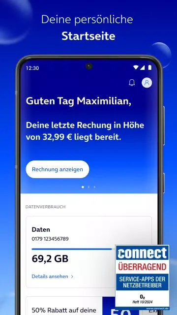Mein o2 Screenshots