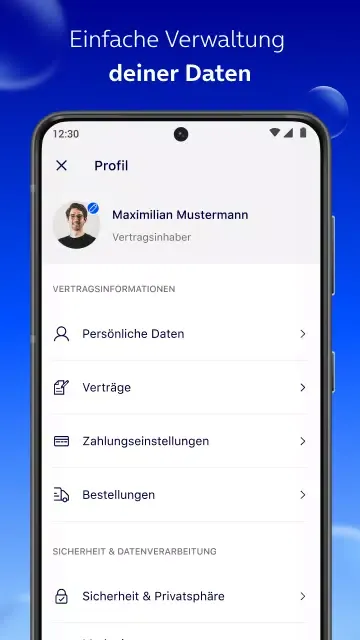 Mein o2 Screenshots