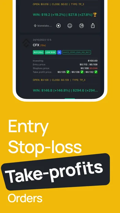 Bione: Crypto Signal & Insight سکرین شاٹس