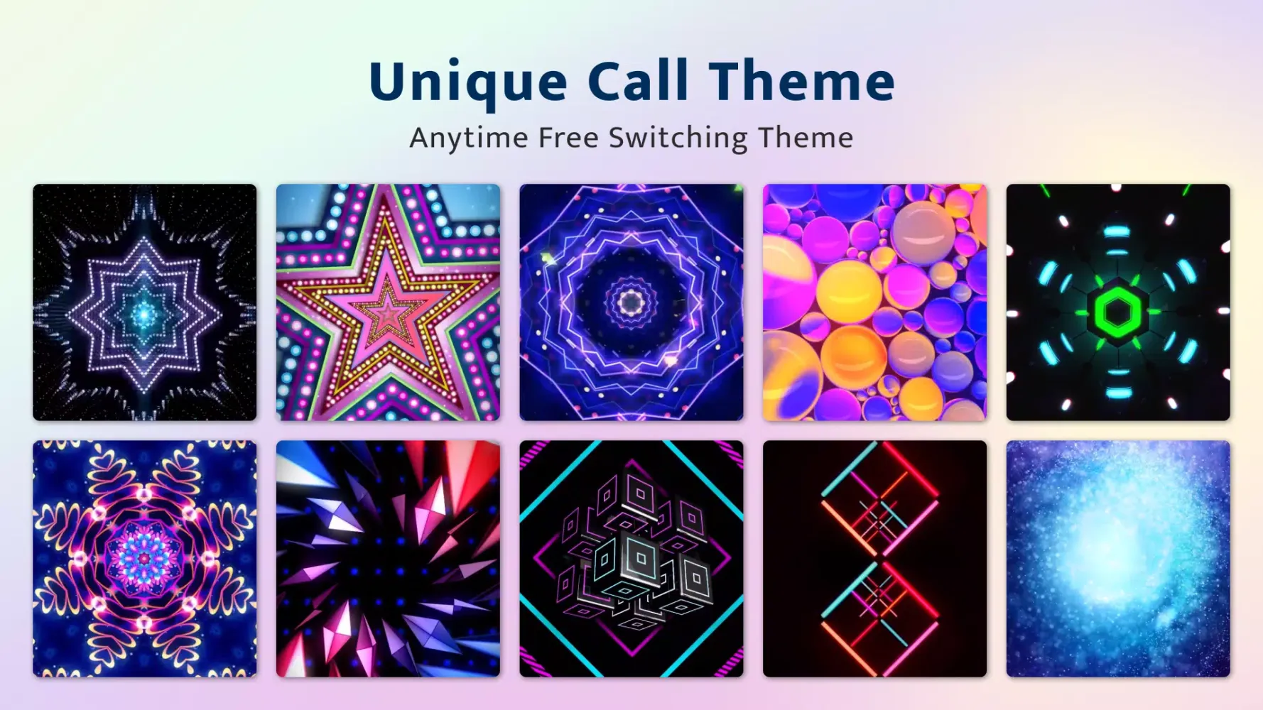 Call Screen Theme Color Call Screenshots
