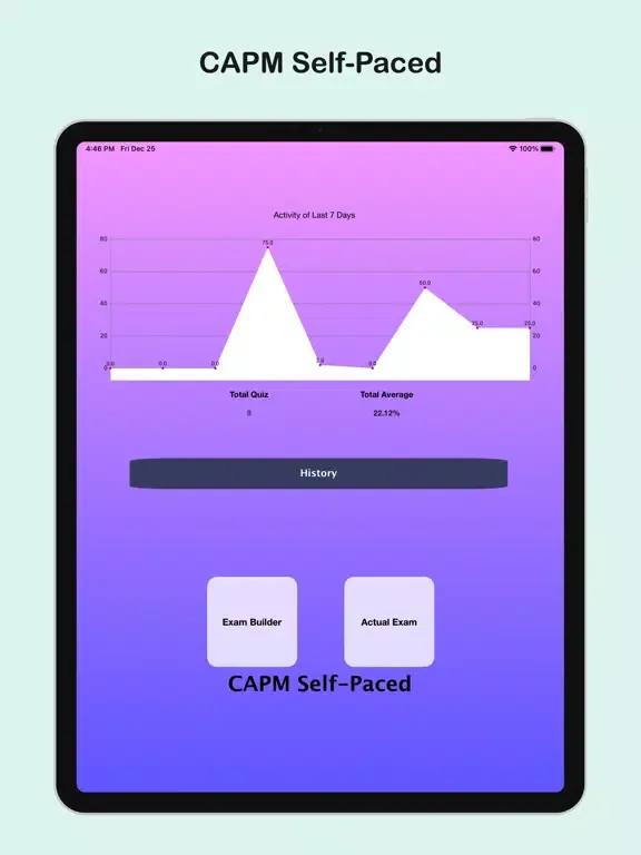 CAPM Self-Paced iPad 应用截图