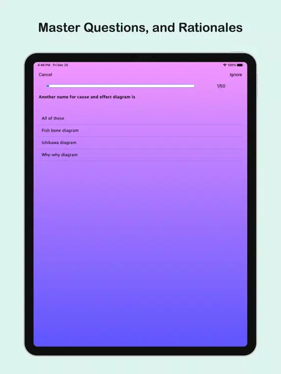 CAPM Self-Paced iPad 应用截图