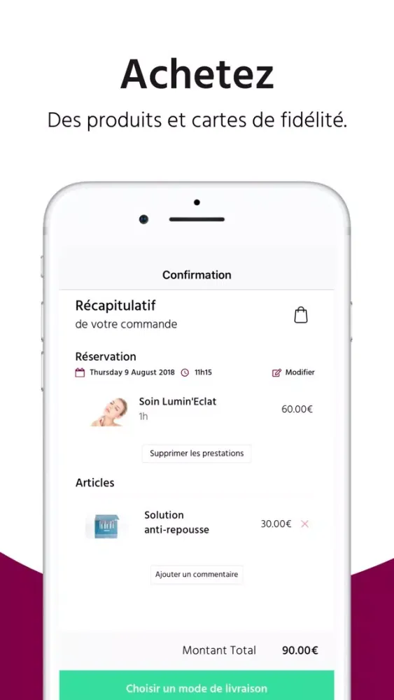 Capturas de pantalla de Caprice Beauté Saint-François