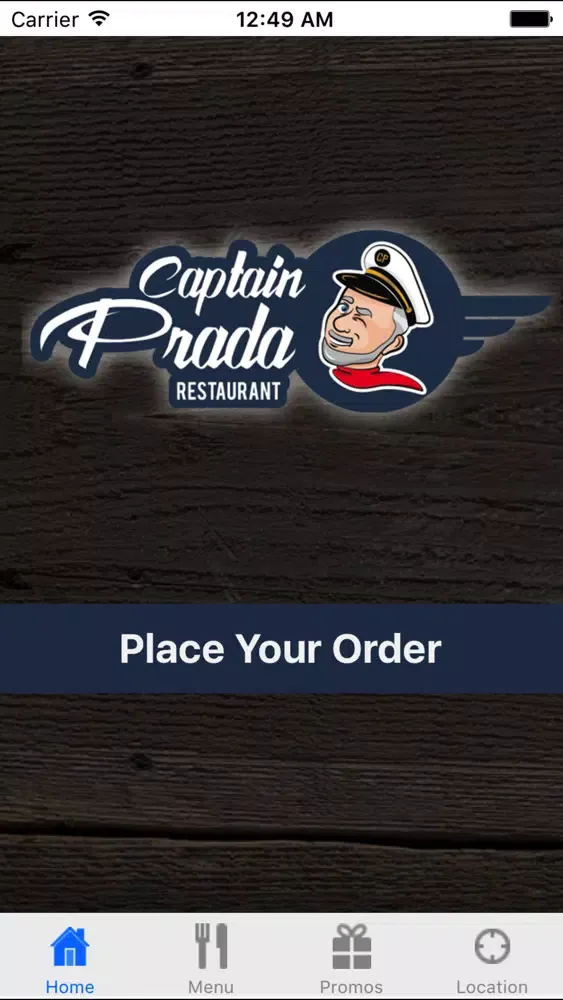 Tangkapan skrin Captain Prada
