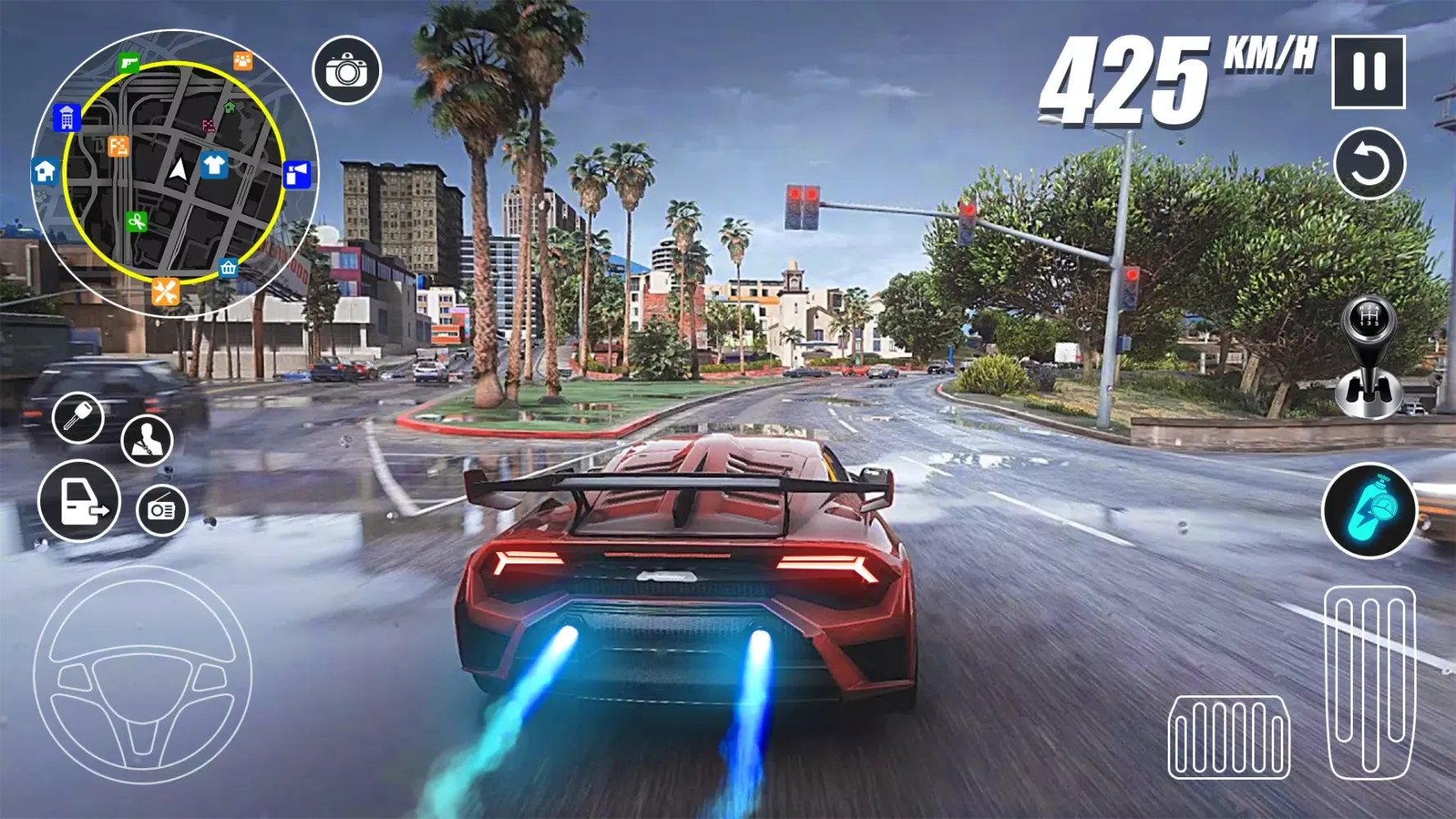 Traffic Driving Car Crash Screenshots